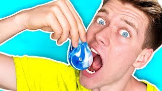 DIY Edible Water Bottle YOU CAN EAT NO PLASTIC Learn How To Make The Best DIY Liquid Food [upl. by Niela]