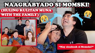 NAAGRABYADO SI MOMSKI Huling Kulitan muna with the Family  Luis Manzano [upl. by Mccormac]