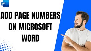 How to Add Page Numbers Starting from a Specific Page in Word [upl. by Murage390]