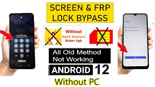 All ViVO HARD RESET amp FRP Without QuickShortcutMaker  Android 12 Latest Update 2022 Without PC [upl. by Engleman462]