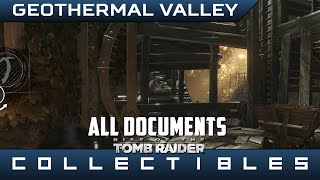 Trophy Guide Rise of the Tomb Raider  All Challenges Geothermal Valley [upl. by Llenahc]