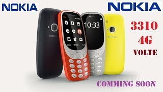 Nokia 3310 Iconic Mobile 4G Variants with VoLTE [upl. by Ardy]