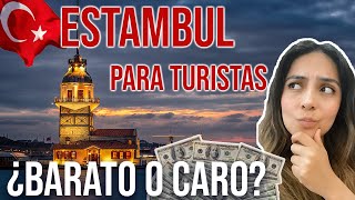 VIAJE A ESTAMBUL  Gastos Detallados Agosto 2023 y Recomendaciones para Turistas [upl. by Oicram]