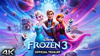 FROZEN 3 Teaser Trailer 2  4K ULTRA HD 2025  Disney Animation Studios ❄️✨ [upl. by Letsou]