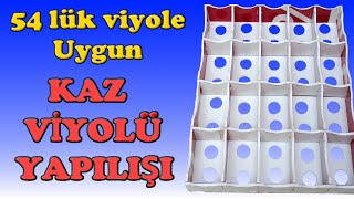 Kaz Viyolü nasıl yapılır  54 lük Yumurta viyolü ne uygun   YCL Kuluçka  Kuluçka Makinası Yapımı [upl. by Ereveniug]