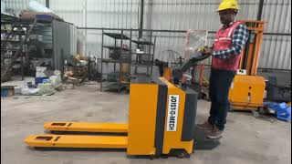 JOIST Battery Operated Hand Pallet Truck  JOISTin [upl. by Fineberg]