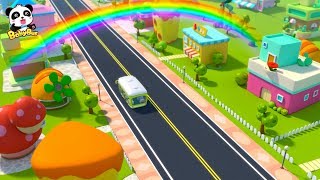 Take Baby Bus to See Rainbow Kingdom  BabyBus Car Animation amp Song Compilation  BabyBus [upl. by Silletram]