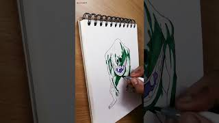 Jujutsu Kaisen  Kechizu Drawing  Cursed Womb Death Painting  short vankart [upl. by Lairbag]