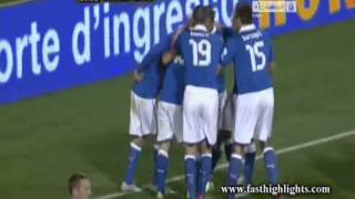 Qualificazioni Mondiali 2014 Armenia  Italia 13  Highlights 121012 [upl. by Nair]