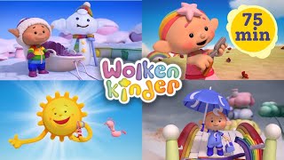 ☀️🍁🌸❄️ Lernen Sie die Jahreszeiten mit den WolkenKindern kennen  WolkenkinderOffiziell [upl. by Alleb704]