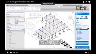 Modeling Precast Concrete Slabs in Revit Sneakpeek [upl. by Spatola172]