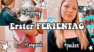 ERSTER FERIENTAG ❤️ SHOPPING amp PACKEN FÜR DEN URLAUB ☀️ZARA NEW YORKER dm  HEY ISI VLOG [upl. by Calista]