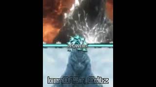 Gemstone Godzilla vs Snow Godzilla edit 1vs1 godzilla [upl. by Philps]