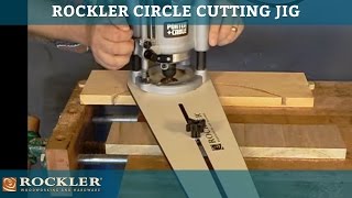 Rockler Circle Cutting Jig [upl. by Conley282]