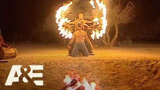 Criss Angel Mindfreak Exclusive Look Into Burning Man  AampE [upl. by Trillby]