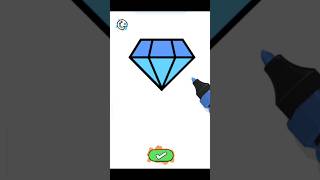 Diamond 💎 coloring for kids art painting drawing [upl. by Vivle814]