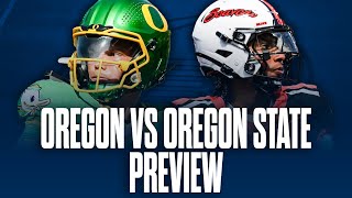 Why Oregon State Football COULD UPSET Oregon Football  Oregon vs Oregon State Preview [upl. by Luzader]