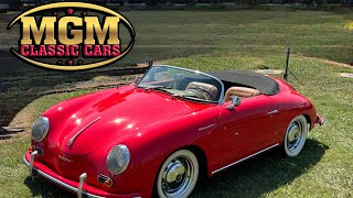 1955 Porsche 356 Speedster Replica [upl. by Adine610]