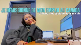 MA VIE AU CANADA VLOG JE DÉMISSIONNE DE MON EMPLOI  CANDLE SISTERS [upl. by Terrye]