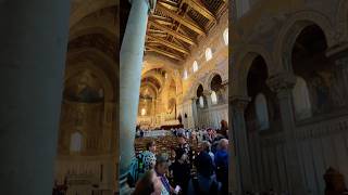 🇮🇹 cathedral of monreale palermo sicily viditsicily visititaly travellingwithoutmoving [upl. by Haleemak871]