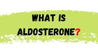 Aldosterone  definition of aldosterone  what is aldosterone  adh [upl. by Stevena649]