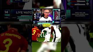 England vs Spain euro Final reaction🥶🥶 [upl. by Alhan11]