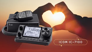 Why I LOVE the Icom IC7100 [upl. by Idas]