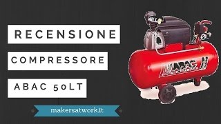 Recensione compressore Abac 50 Lt [upl. by Stevy]