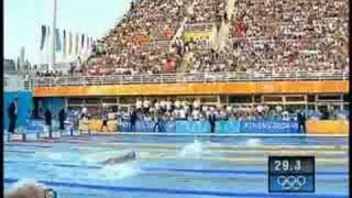 2004 Olympics Mens 100 Fly Final [upl. by Aromat]