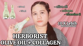 REVIEW HERBORIST OLIVE OIL  COLLAGEN  MELEMBAPKAN amp MENUTRISI KULIT  SILVI KURNIA AMBARWATI [upl. by Ydolem]