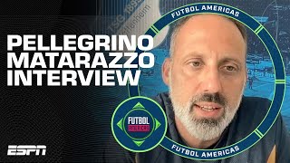 Pellegrino Matarazzo EXCLUSIVE I was contacted about USMNT head coach vacancy  ESPN FC [upl. by Jeromy388]