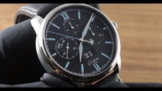 Glashütte Original Senator Chronograph Panorama Date 13701030235 Luxury Watch Review [upl. by Elacsap]