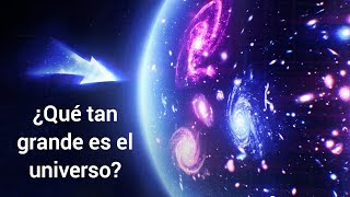 ¿QUE TAN GRANDE ES EL UNIVERSO ¡ Tamaño a escala [upl. by Haroun]