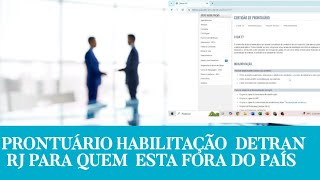 PRONTUÁRIO HABILITAÇÃO DETRAN RJ COMO SOLICITAR DRPERICIA [upl. by Riker]