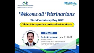 Clinical Perspective on Ruminal Acidosis by DrSSivaraman [upl. by Kavita]