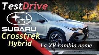 Subaru Crosstrek 2024  Una ibrida per lunghi percorsi  Test Drive 2024 [upl. by Betz969]