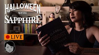 HALLOWEEN LIVE SPECIAL  Stories With Sapphire LIVE  Scary Story Time [upl. by Rebekkah]