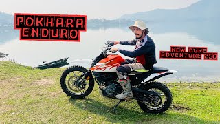 ENDURO RACE KO LAGI POKHARA JADAI  KTM ADVENTURE 250  JAY SHREE RAM [upl. by Koball]