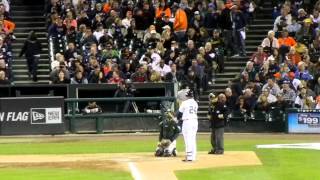 Detroit Tigers Miguel Cabrera thirdinning home run vs Oakland As Comerica Park 91812 [upl. by Tingey]