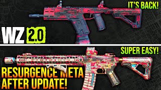 WARZONE New Top 5 BEST RESURGENCE META LOADOUTS After Update WARZONE 2 Best Weapons [upl. by Conway]