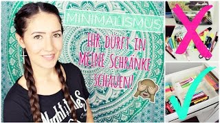 MINIMALISTISCH WOHNEN 🏡➡MEINE WOHNUNG DANACH ✨ minimalistischer  Diie Jule [upl. by Ayortal944]