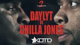 KOTD  Rap Battle  Daylyt vs Chilla Jones  V2R [upl. by Lunnete]