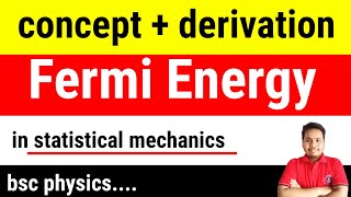 fermi energy  fermi energy derivation [upl. by Kariotta383]