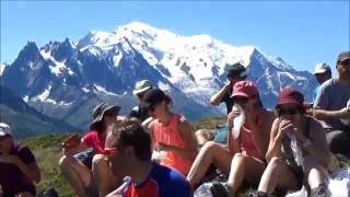 UCPA Argentière Les plus beaux sentiers du Mont blanc aout 2016 [upl. by Anikes]