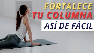 4 Ejercicios Para Una Columna Lumbar Fuerte En Casa [upl. by Alle]