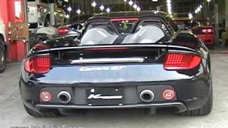 Porsche Carrera GT kreissieg①blipping Catback F1Sound Valvetronic Exhaust system [upl. by Oitaroh]