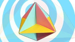 Easy Modular Origami Spinner 6 units [upl. by Agnese]