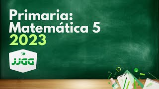 Primaria matemática 5 2023 [upl. by Daye62]