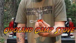 Odoland Camp Stove Review [upl. by Navaj]