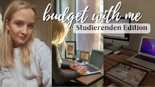 BUDGET WITH ME FÜR STUDIERENDE Warum ein Budget auch als Student Sinn macht amp Tipps für dein Budget [upl. by Oneill]